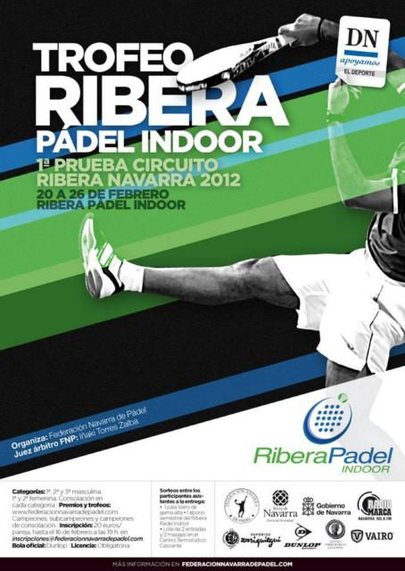 Trofeo Ribera Padel Indoor - 1&ordf; Prueba Circuito Ribera Navarra 2012